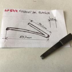 VENDU PAR LE-CUIRASSIER N° 544 RESSORT DE PLATINE FUSIL CHASSE ANCIEN