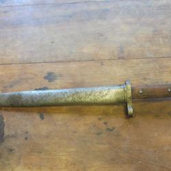 baionnette italienne ??  a identifier ww2