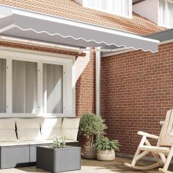 Auvent gris clair pour cadre de 3 m 2.8x0.2 m