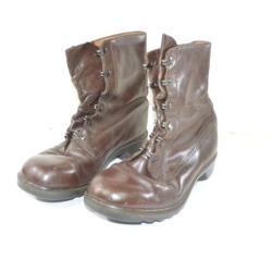 Rangers cuir taille 40, Militaire armée Hollandaise années 1950. Reconstitution historique, surplus