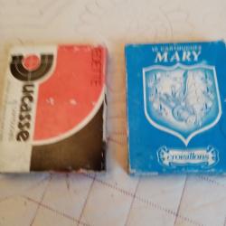 cartouches croisillon 1 boite ducasse vedette. i boite mary +13 cartouches professionnel vrac