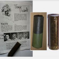 WW2 à VIET NAM ETATS UNIS PARA - USA WW2 - ÉQUIPEMENT DU SOLDAT STICK DE CAMOUFLAGE DEUX couleurs