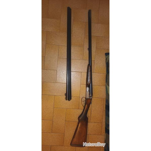 Fusil Jullien Manufacture franaise calibre 12 avec 2 canons