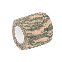 Bande extensible en rouleau 4,5 m x 5 cm (Couleur Camouflage Jungle)