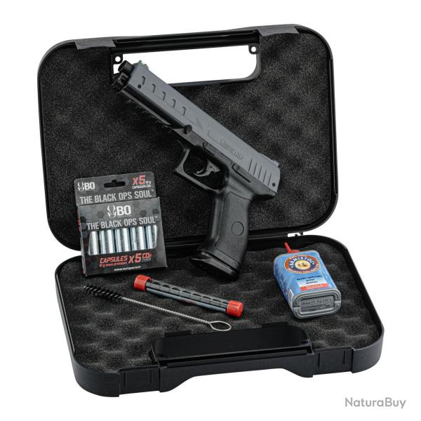 Pack dfense Charlie Cal. 50 16 Joules + CO2 + Billes + Mallette + Huile