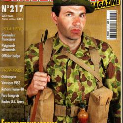 Militaria magazine 217 indochine 45-55 fabrications locales , officier infanterie belge 1914,