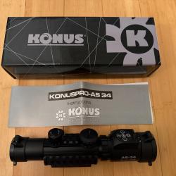 Lunette tactique Konus Pro AS 34 2-6x28