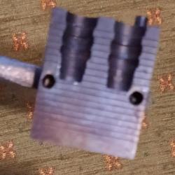 moule à balles 38/357 semi wad cutter deux cavités  LYMAN