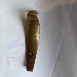 Plaque de couche de laiton