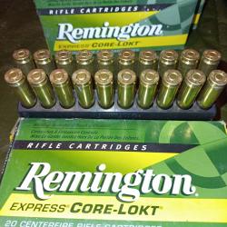 calibre .284 7mm08 3 boîtes de 20 remington Express core lokt neuves