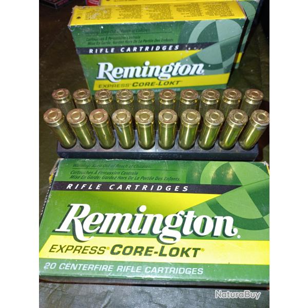 calibre .284 7mm08 3 botes de 20 remington Express core lokt neuves