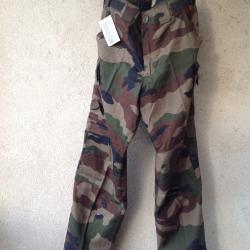 PANTALON DE TREILLIS "FELIN" T4S2 RIPSTOP HIVER CLIMAT TEMPERE TAILLE 77/84M. NEUF.