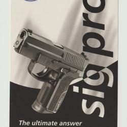 Autocollant : SIG SAUER SIG PRO ( SIG ARMS )