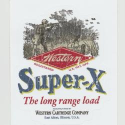Autocollant : Winchester " SUPER X "