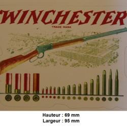 Autocollant :Winchester " Trade Mark "