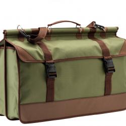 SAC DE BATTUE VERT/MARRON EN TOILE - COUNTRY