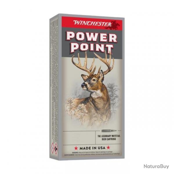 Balles Winchester CALIBRE 30-30 power point 150gr    PROMO