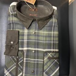 HARKILA - PAJALA CHEMISE OLIVE CHECK