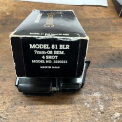 CHARGEUR BROWNING BLR CAPÄCITE 4 COUPS CAL 7.08 REM