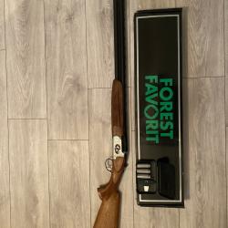 Fusil chasse trap Forest Favorite occasion neuf. Calibre 12 canon de 76 en parfait état.