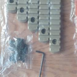 Rail picatinny en résine