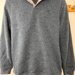 Pull Lovergreen Col boutonnée Chocolat