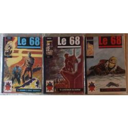 Album BD Le 68 - tome 1, 2 et 3