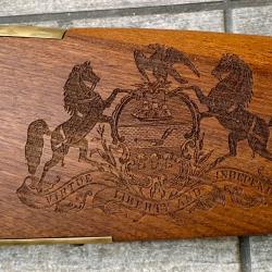 Pedersoli Pennsylvanie cal45 à silex neuve, crosse gravé - unique exemplaire.