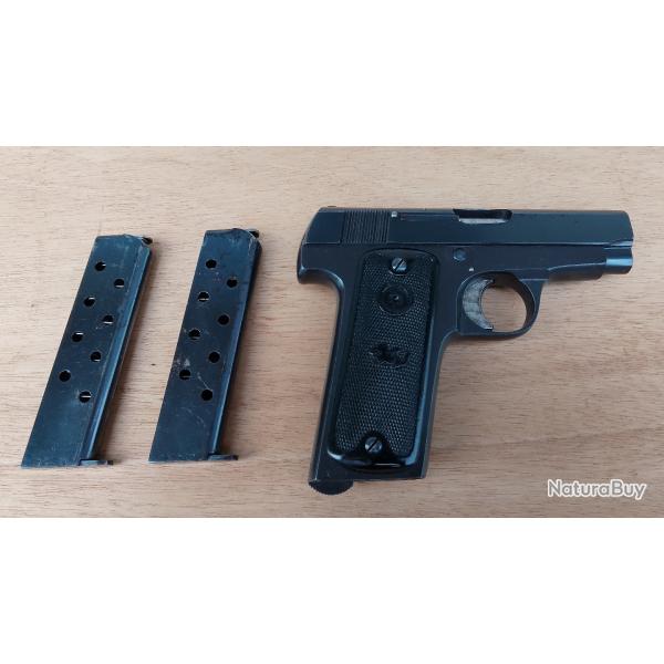 Pistolet Le Basque (Ruby civil) calibre 7,65 Browning/32 ACP