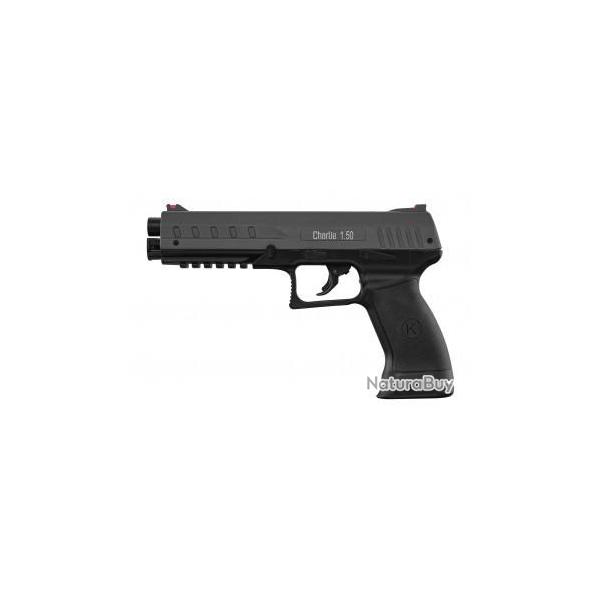 PISTOLET CHARLIE 1.50 - CAL. 50  BALLES CAOUTCHOUC