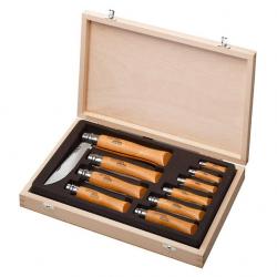 COFFRET 10 COUTEAUX COLLECTION OPINEL