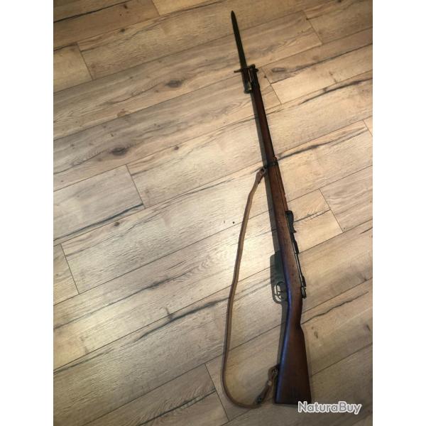 Carcano 91 complet (sangle + baonnette)