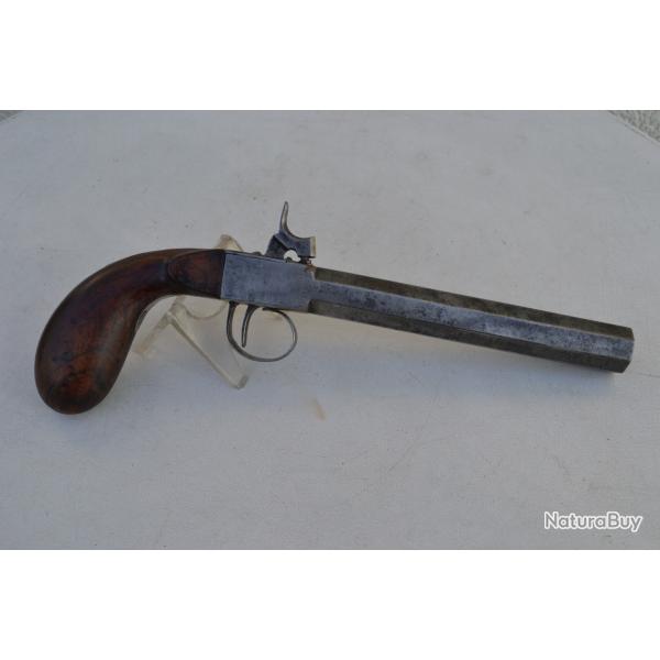 Long pistolet  percussion - St ETIENNE -  bon tat