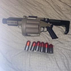 Lance grenade MGL 6 coups Airsoft