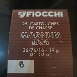 25 cartouches fiocchi calibre 410 bior