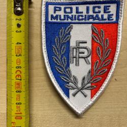 Ecusson Police Municipale TISSU