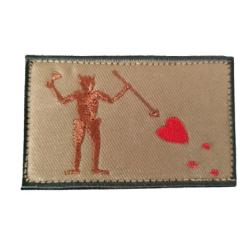 Patch Blackbeard Pirate Edward - Beige n°2 - Velcro - Livraison gratuite
