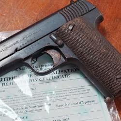 PISTOLET RUBY WW1 SABILONDOS EIBAR NEUTRALISATION UE - FRANCE PREMIERE GUERRE MONDIALE France 1ere G