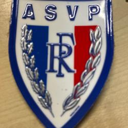 Ecusson ASVP police TISSU