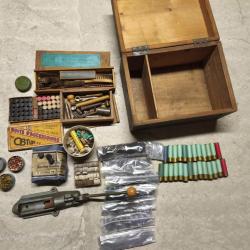 Kit nécessaire fabrication cartouche chasse 16 + outils