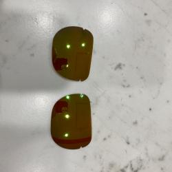 Verre lunette delaro marron flash