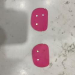 Verre lunette delaro rose