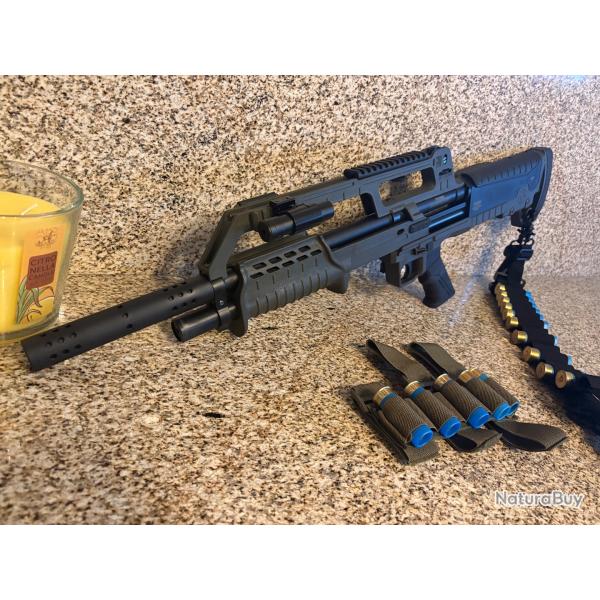 Fusil  pompe Hatsan escort bulltac vert