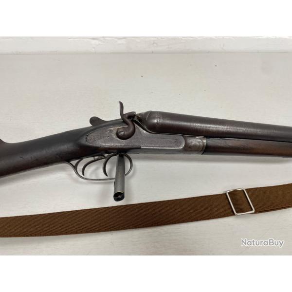 !! OCCASION !! ENCHERE A 1 SANS PRIX DE RESERVE FUSIL ARTISAN STEPHANOIS JUXTAPOSE CALIBRE 12/65