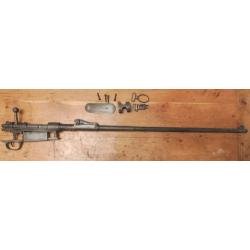 mauser g 98 canon culasse boitier détente tout le metal sauf la grande vis