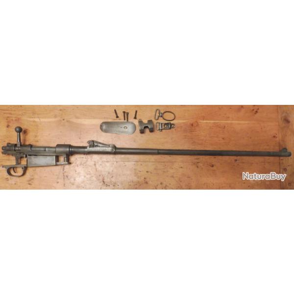 mauser g 98 canon culasse boitier dtente tout le metal sauf la grande vis