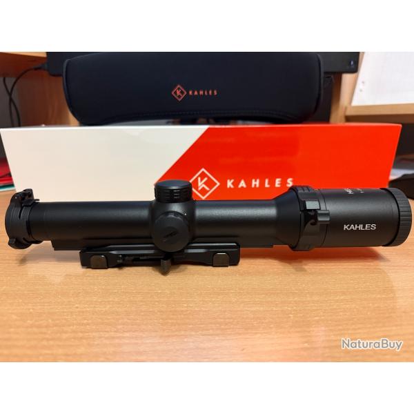 Lunette KAHLES HELIA 1-5x24 avec montage HMS SWIFT pour SAUER 404