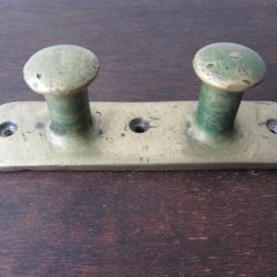Bollard d'amarrage en bronze vers 1900