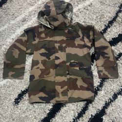 Parka imperméable camouflage - Taille L (96L) - Capuche intégrée - Excellent état