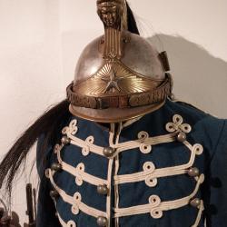 Rare casque de Hussard modèle 1910 (France)
